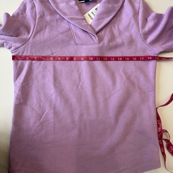 Karen Scott sport fleece small lilac - Picture 6 of 8